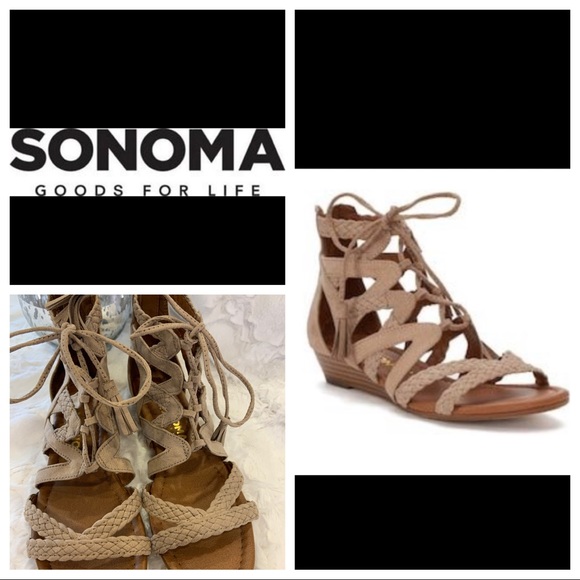 Sonoma Shoes - Sonoma for Life Tan Gladiator Sandals